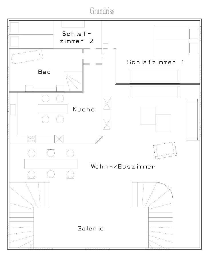 Ferienwohnung Grove Bippen Exterior foto